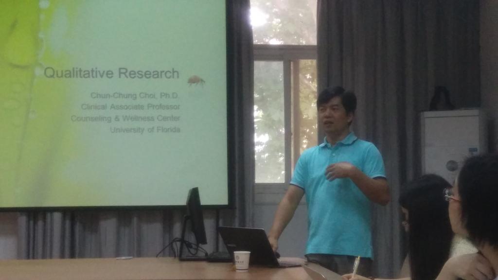 美国弗罗里达大学蔡振宗副教授来公司进行学术交流